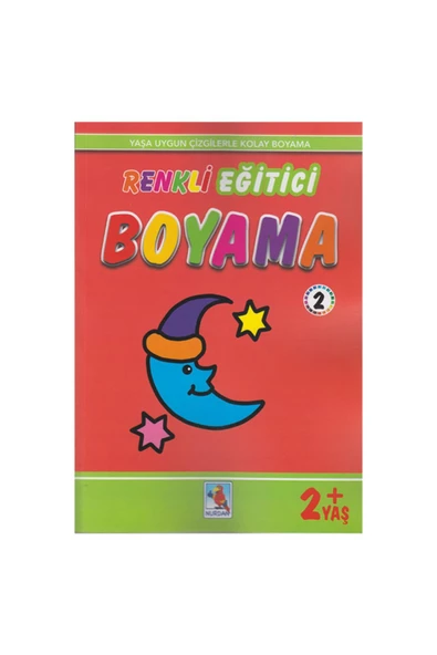 Nurdan / Renkli Eğitici Boyama - 2 2+Yaş