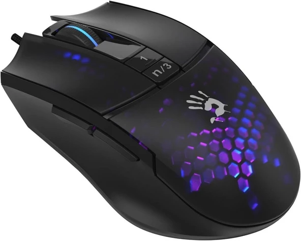 A4 TECH BLOODY L65 MAX KBL.MOUSE,H.COMB,RGB,12KCPI - 3