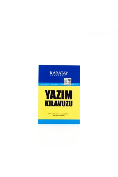 Karatay / Yazım Klavuzu Karton Kapap 1.Hm