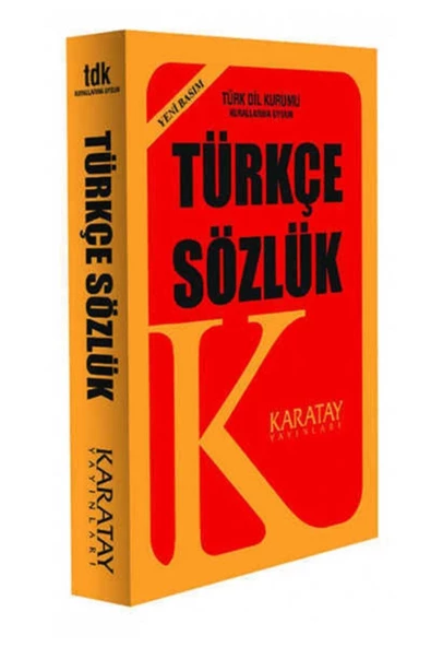 Karatay / Türkçe Sözlük Plastik Kapak