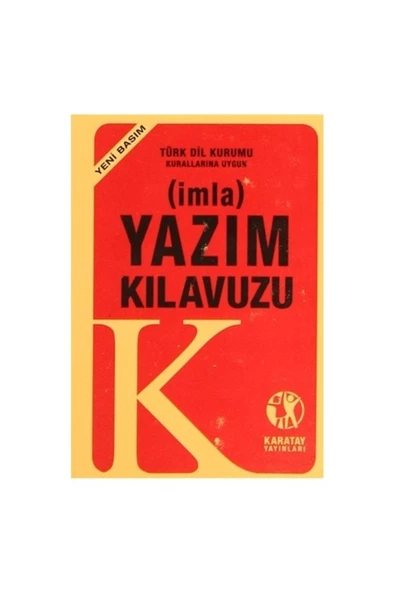 Karatay / Yazım Klavuzu (İmla Plastik Kapak )