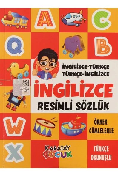 Karatay / İngilizce Resimli Sözlük (12X16)