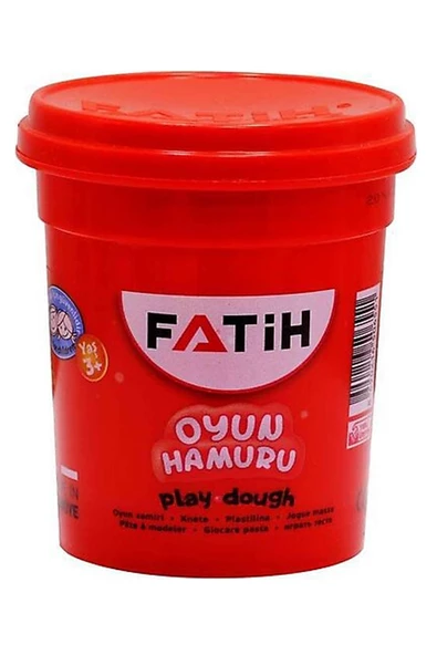 Fatih Oyun Hamuru Tek Renk Kırmızı  130 gr