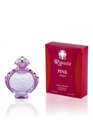 Riposte 24 Saat Etkili Kadın Parfüm - Pink - For Women 100 Ml