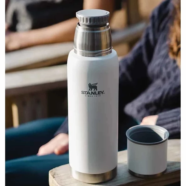 Stanley Adventure To-Go Vakumlu Paslanmaz Çelik Termos 1 Lt - Polar - 6