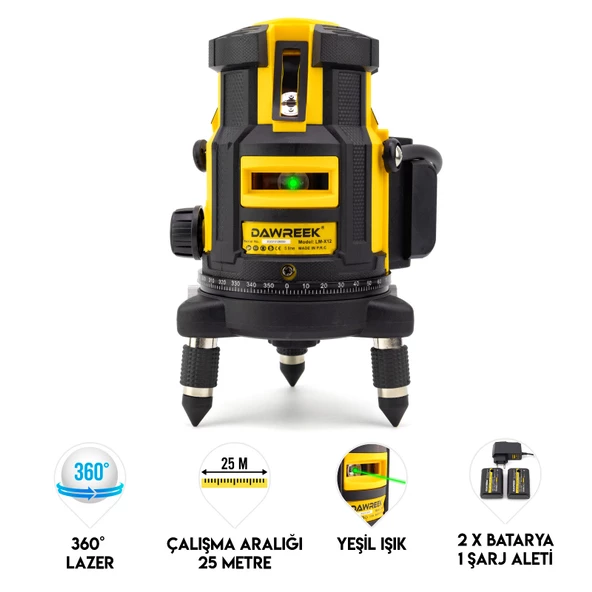 Dawreek Lazer Metre Dw5 Lines