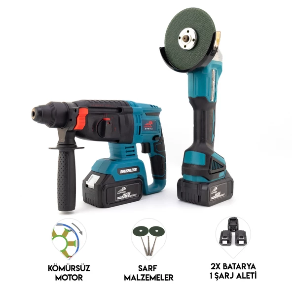 Dawreek İkili Set MK(Ş.Hilti+Ş.Spral)