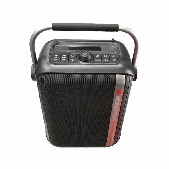 Monster Traveler 1 Mikrofonlu Yüksek Güçlü Bluetooth Hoparlör 200W - 2