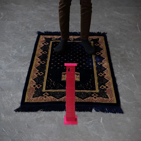 Namaz Sütresi - Kırmızı Renk - Resim 2