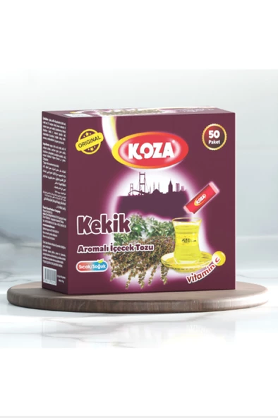 Koza Tek İçimlik Kekik Aromalı Toz İçecek 50'li