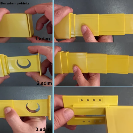 Namaz Sütresi - Kırmızı Renk - Resim 3