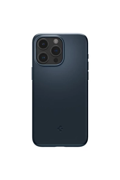 iPhone 15 Pro Max Kılıf Thin Fit Metal Slate - ACS06546 - Resim 5