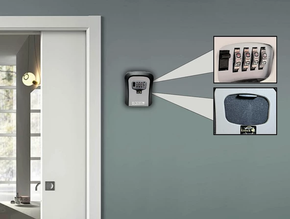 Şifreli Anahtar Kutusu ekstra Asma aparatlı - 2