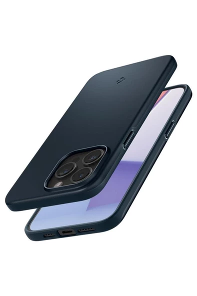 iPhone 15 Pro Max Kılıf Thin Fit Metal Slate - ACS06546 - Resim 2