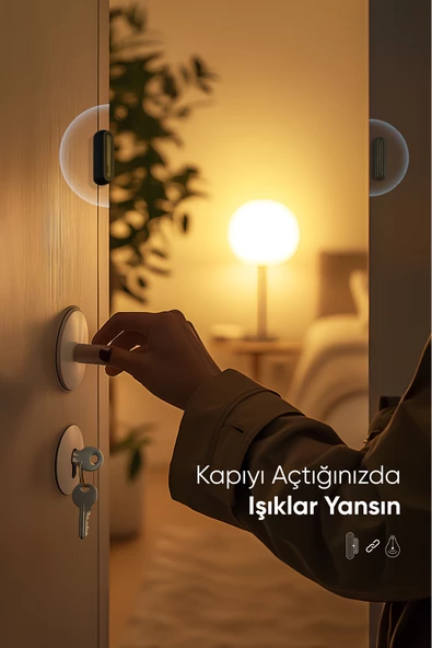Şımart Akıllı Kapı Ve Pencere Alarmı Wi-fi Kontrollü Ve Yüksek Alarm Sesi - 6