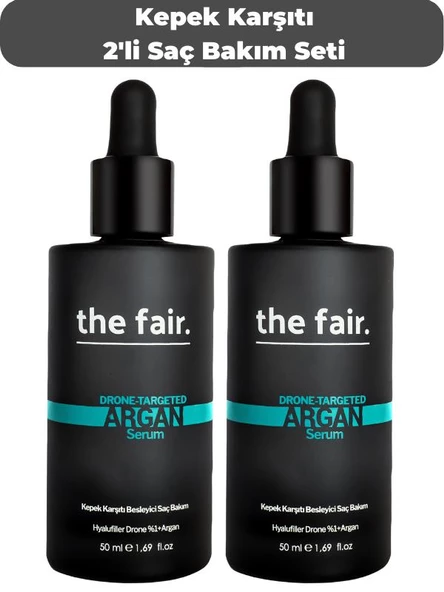 the fair. Kepek Karşıtı 2'li Saç Bakım Seti