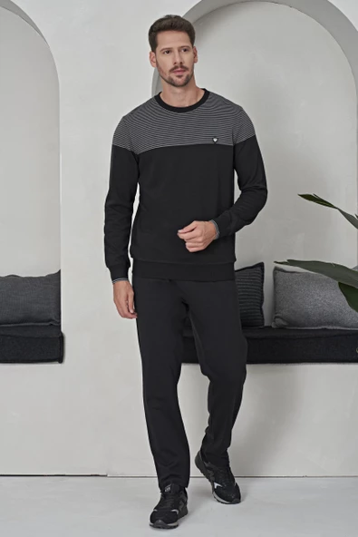 Poleren 8201 Erkek Kışlık Pijama Takımı - 2