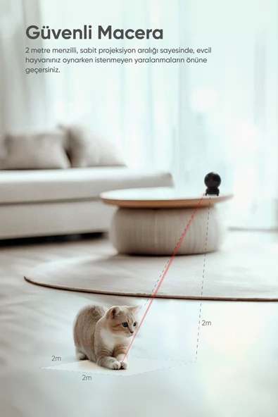 Şımart Akıllı Lazer Kedi Oyuncağı - 5