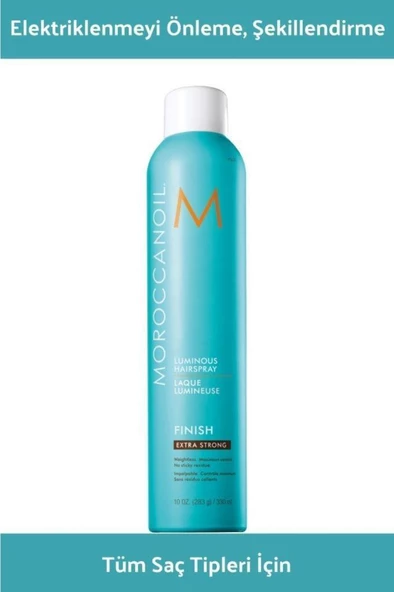Moroccanoil Hairspray Orta Tutuşlu Saç Spreyi 330ml- Moroccan Miracle ürün görseli 1
