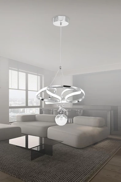 Eray Aydınlatma 9278-30 Krom Led Avize