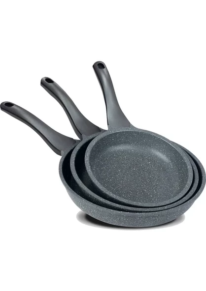 Thermoad 3'lü Gri Tava Seti - 2