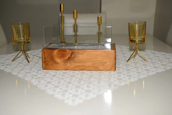 FREYA Dekoratif Masa Üstü Şömine - 4