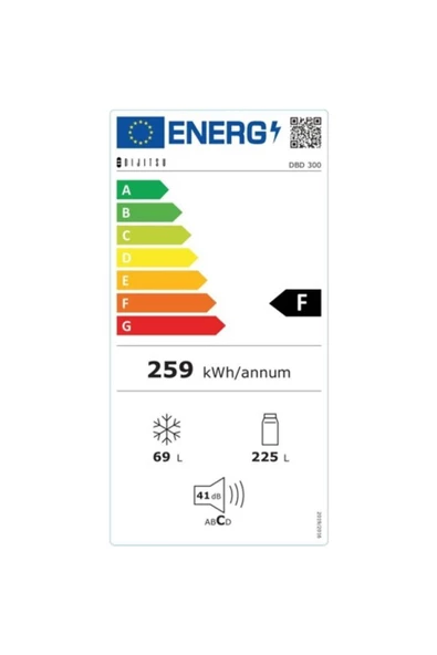 Dijitsu  Dbd 300 TMF Statik Buzdolabı - 2