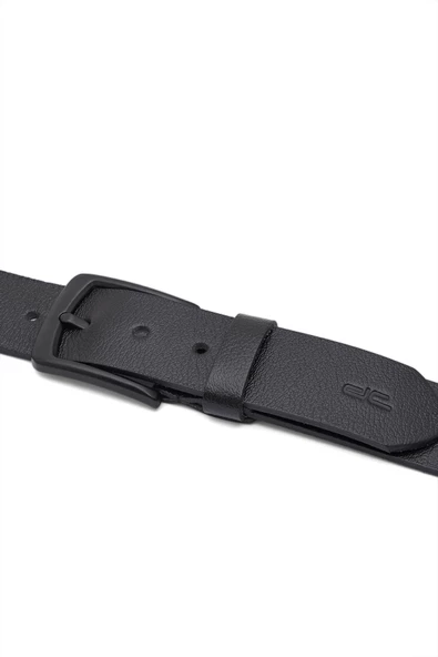 Erkek Siyah Deri Kemer 112540 - 4