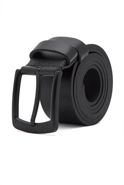 Erkek Siyah Deri Kemer 112540 - 2