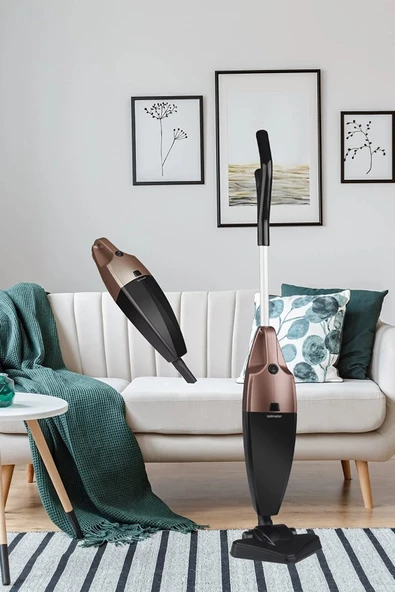 Goldmaster GM-7565G Vakum Dik Elektrikli Süpürge - Gold renk - 4