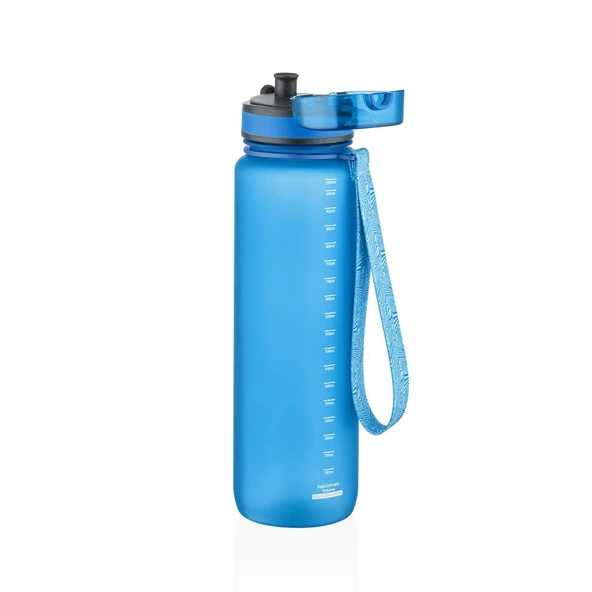 Uzspace Tritan Su Matarası 1000Ml VGN3038-7 Petrol Mavisi - 2