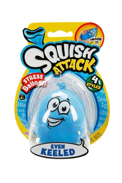 Squish Attack Stres Balonu Renkli ve Yumuşacık Stres Avcısı