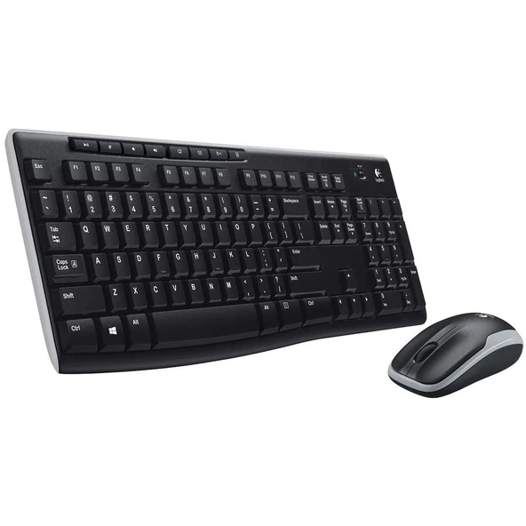 Logitech MK270 Siyah Kablosuz Klavye Mouse Set 920-004525 - 2