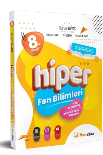 8. Sınıf Hiper Fen Bilimleri Konu Anlatımlı Etkinlikli Soru Bankası - Hiperzeka