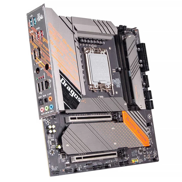 Dragos Dragmode Z790M Sata,M2 Ddr5 8000MHz(OC) Usb 3.2 Type-C Type-E Dp Hdmi Ses 2.5GbE Lan 1700P mATX Anakart - 2
