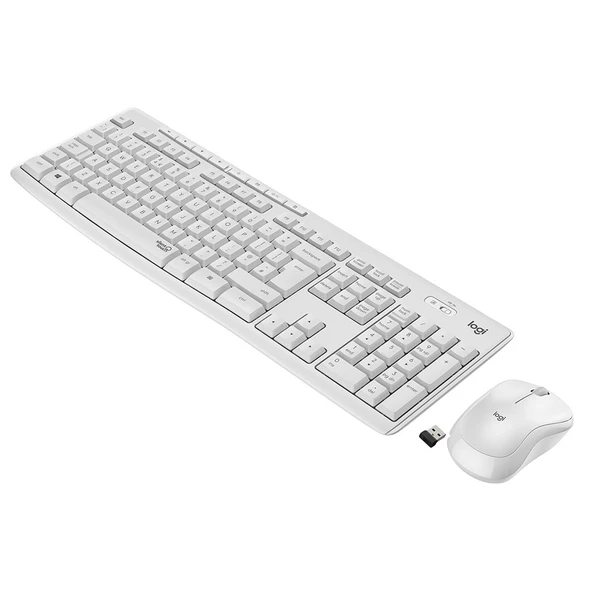 Logitech MK295 Beyaz Kablosuz Klavye Mouse Set 920-010089 - 4