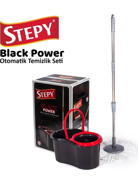 Stepy Black Power Otomatik Temizlik Seti