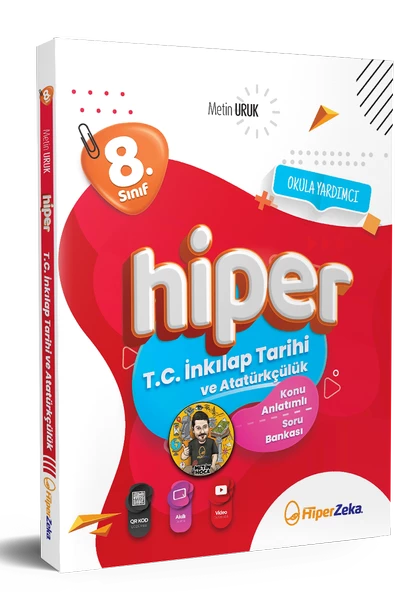 8. Sınıf Hiper İnkılap Tarihi ve Atatürkçülük Konu Anlatımlı Soru Bankası - Hiperzeka