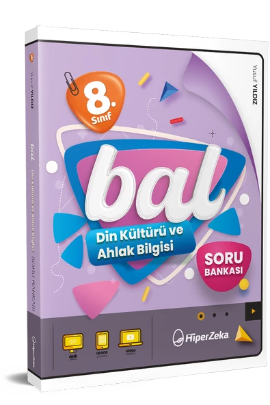 8. Sınıf BAL Din Kültürü ve Ahlak Bilgisi Soru Bankası - Hiperzeka