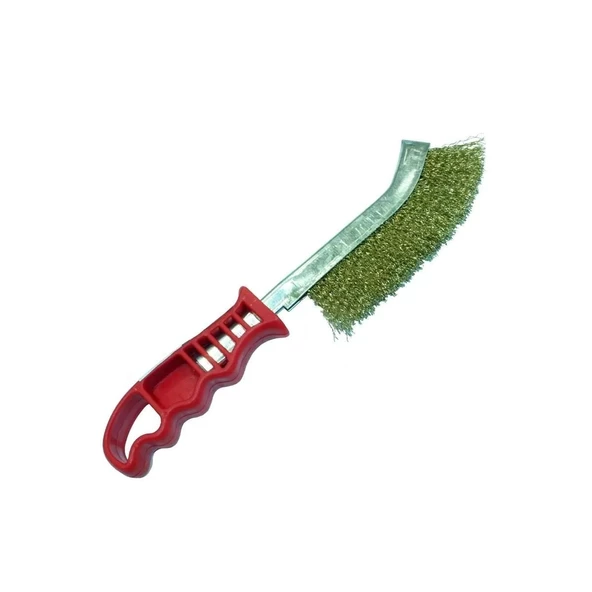 Partner PT02044 0.30 MM Sarı Telli Plastik Saplı El Tipi Fırça
