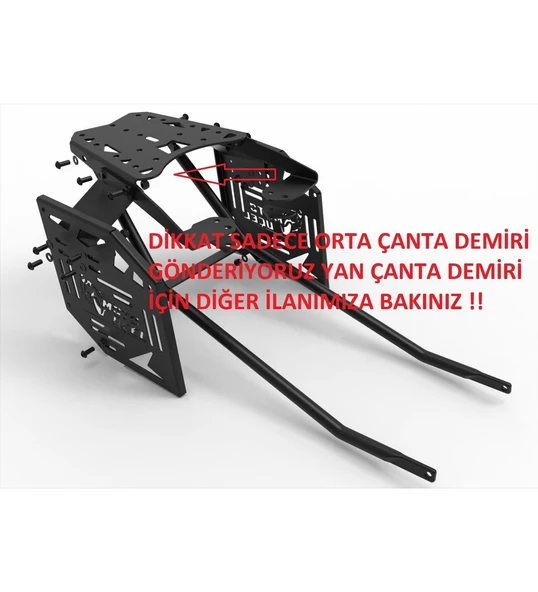 Bajaj Dominar 400-D250,400Ug Uyumlu Çanta Demiri Topcase A Kalite Tüm Yıllara Uygun- Arasmoto - 3