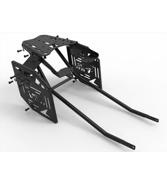 Bajaj Dominar 400-D250-400Ug Uyumlu Çanta Demiri+Yan Çanta Demir 3Lü Set Topcase (2017-2024)- Arasmoto - 2