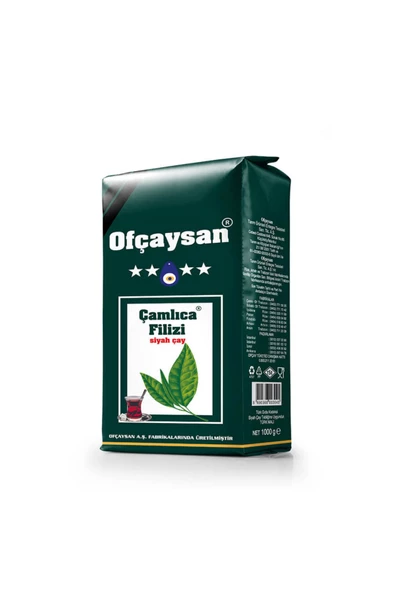 Ofçay Çamlıca Filizi 1000 GR X12 ADET Dökme Siyah Çay 1 Koli - 2