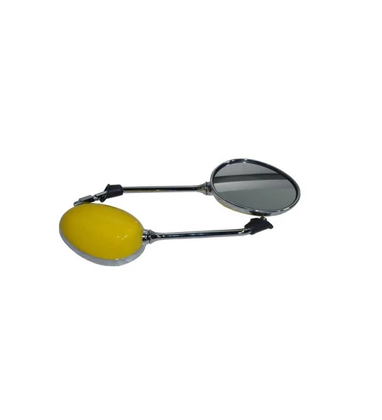 Kuba Brilliant 125-150-50 Cc Scooter Ayna Takımı Sarı (10 MM DÜZ DİŞ) -ARASMOTO