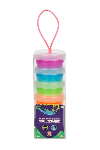 Karanlıkta Parlayan 6 Renkli Slime ile Eğlenceye Davetlisin! - 8