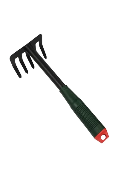 Taşmatik Hobi Bahçe Seti 3 Lü Bitki Çiçek Bakım Seti El Aletleri Seti Tırmık Kürek Çapa Set - 3