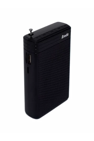 ULTRATEKNO Kablosuz Mikrofonlu Rehber Amfisi 3" Subwoofer Hoparlör Bluetooth Fm Usb Tf Kart Destekli Hoparlör - 6