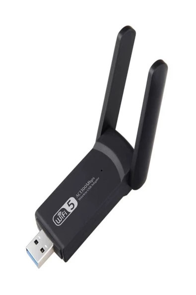 ULTRATEKNO Dual Band Usb 3.0 Adaptör Kablosuz Wifi Alıcı AC1300 Mbps - Güncel Sürüm - 6