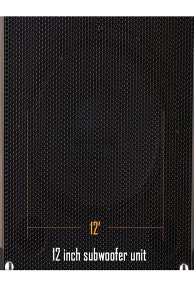 ULTRATEKNO LT-912 Süper Bass Şarjlı Kumandalı Çift Mikrofonlu Hoparlör Karaoke Sistemi 100 Watt Taşınabilir Parti Box - 3