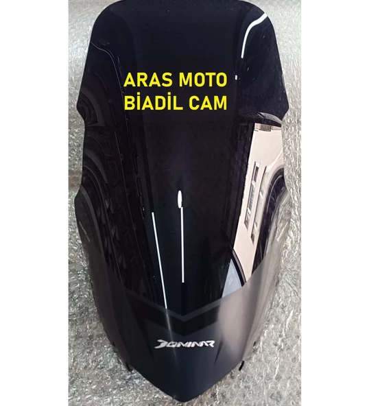 Bajaj Dominar 250 -400 Füme Ön Cam Siperlik ,Biadil Marka Uzun Tur Camı 48 cm(2017-2024) Arasmoto ürün görseli 1